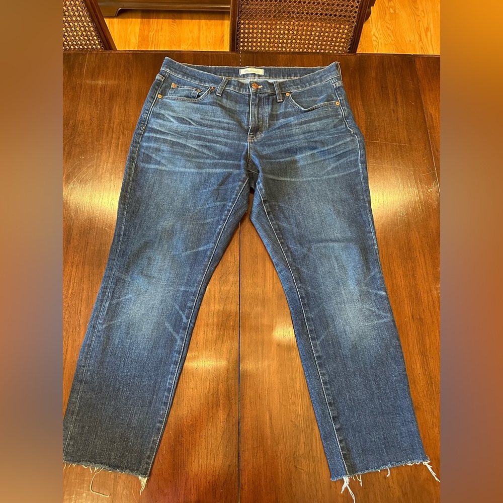 The slim boyjean Madewell